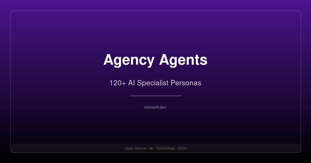 Agency Agents: 120+ AI Specialist Personas Transforming How We Work with AI